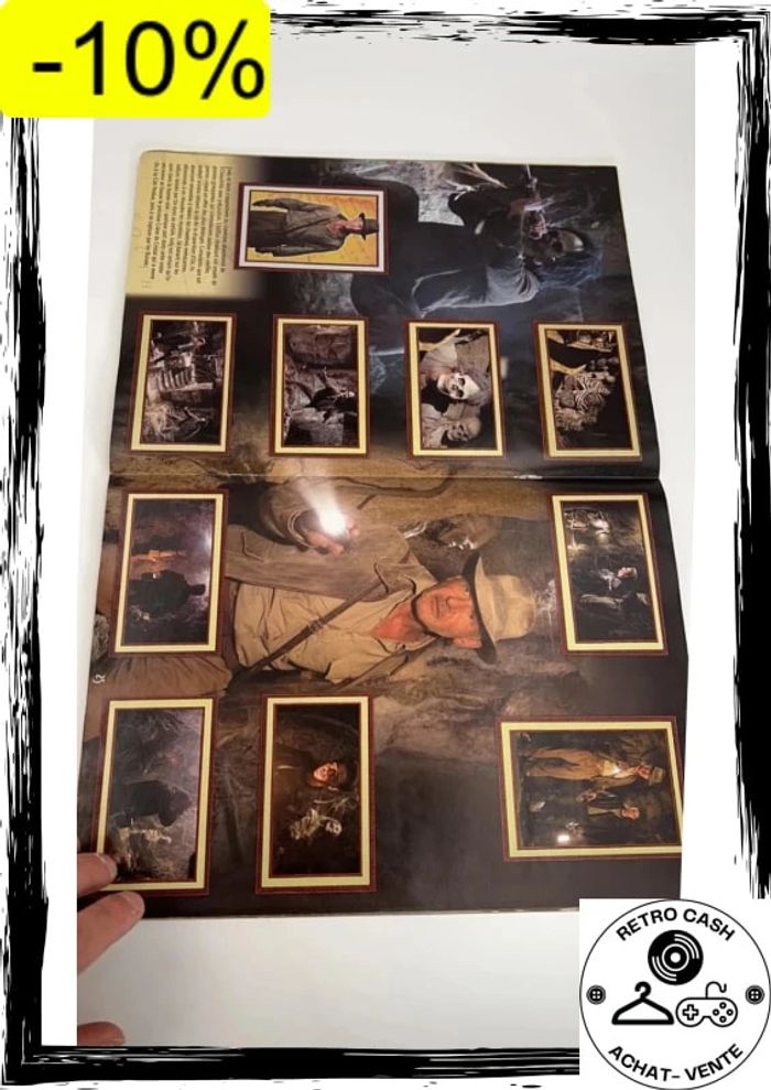 Album de vignettes indiana jones royaume merlin stickers - photo numéro 16