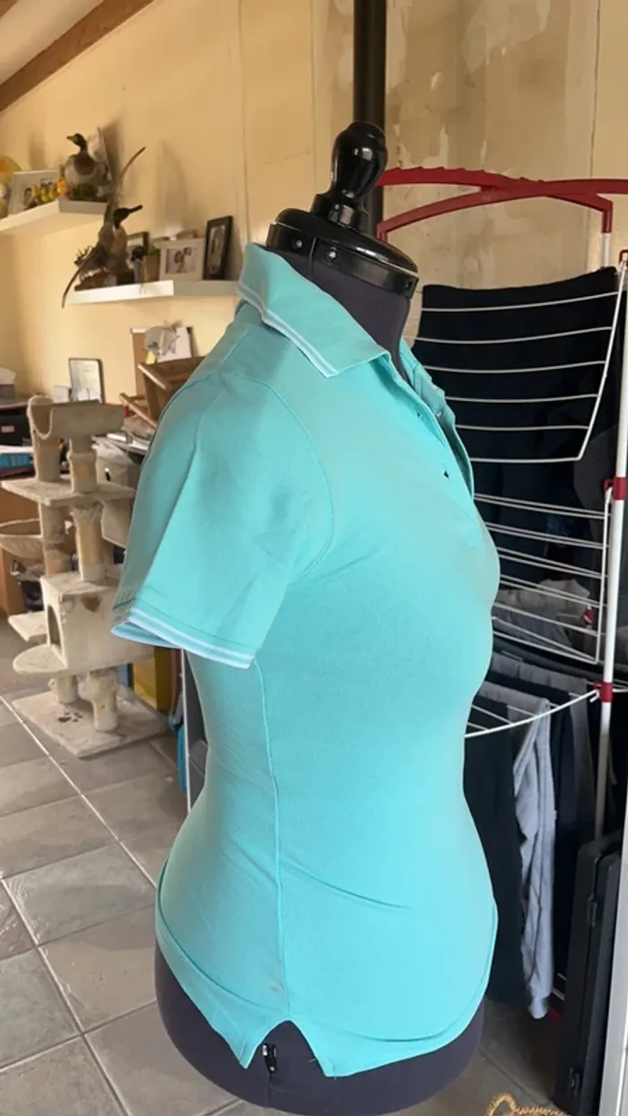 Polo bleu - photo numéro 2