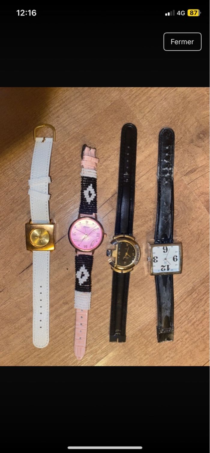 Lot de 18 montres (il faut changer les piles) - photo numéro 2