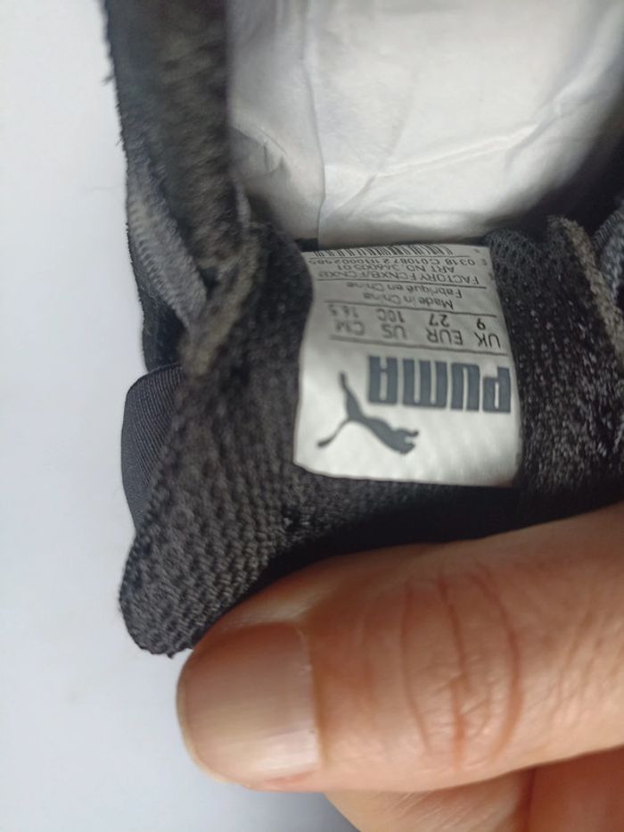 Basket puma noire taille 27 - photo numéro 3