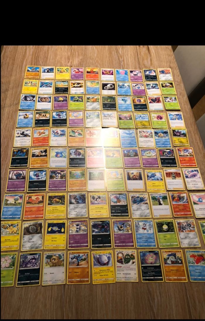 Lot de 150 cartes Pokémon sans doubles - photo numéro 2