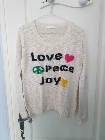 Pull beige Promod