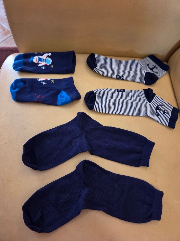 Lot de 3 paires de chaussettes 31-34