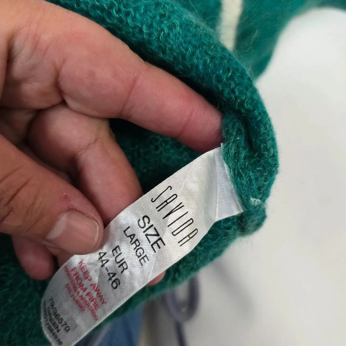 Pull laine de chèvre angora - photo numéro 3