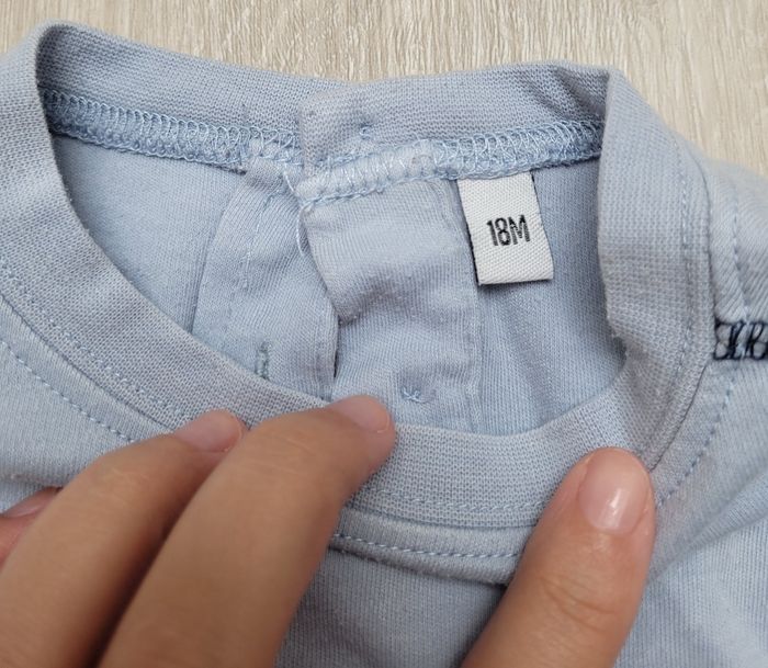 T shirt manches longues ourson 18 mois - photo numéro 2