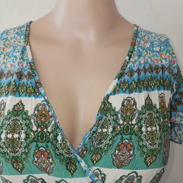 Robe été longue taille 42/44 xl/xxl - photo numéro 2