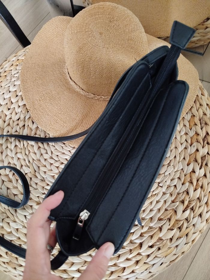 Sac à main tendance fashion bandoulière noir - photo numéro 5