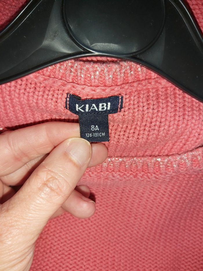 Pull corail Kiabi Taille 8 ans - photo numéro 2