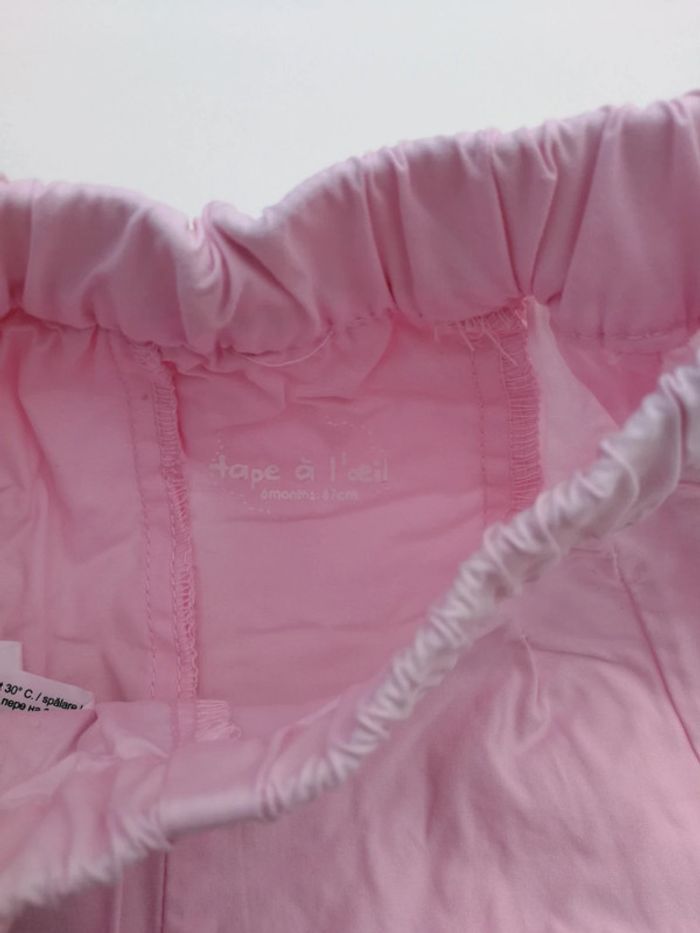 Pantalon fin rose 6M Tape à l'œil - photo numéro 2