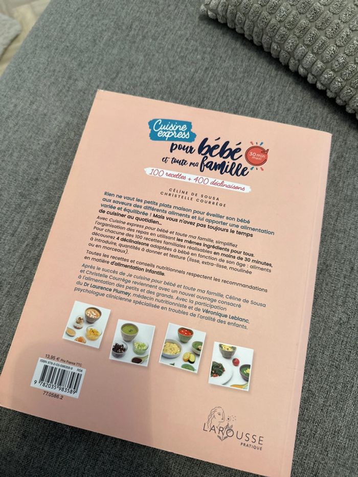 Livre - Cuisine express pour bébé et toute la famille - photo numéro 2