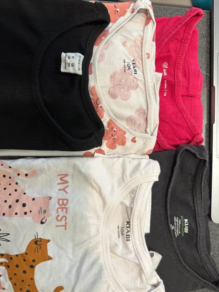 Lot de 7 vêtements fille 10ans - photo numéro 2