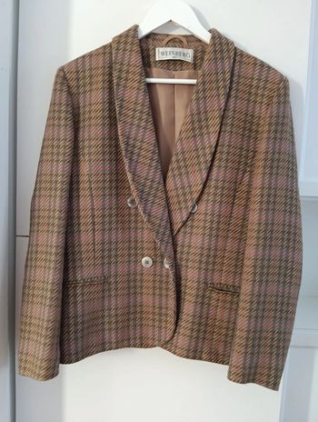 Veste blazer vintage Weinberg en laine