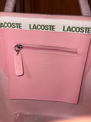 Sac Lacoste rose pastel 