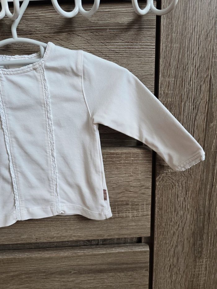 Vêtement Bébé Fille - T-shirt ML - Obaibi - 6 mois - photo numéro 3