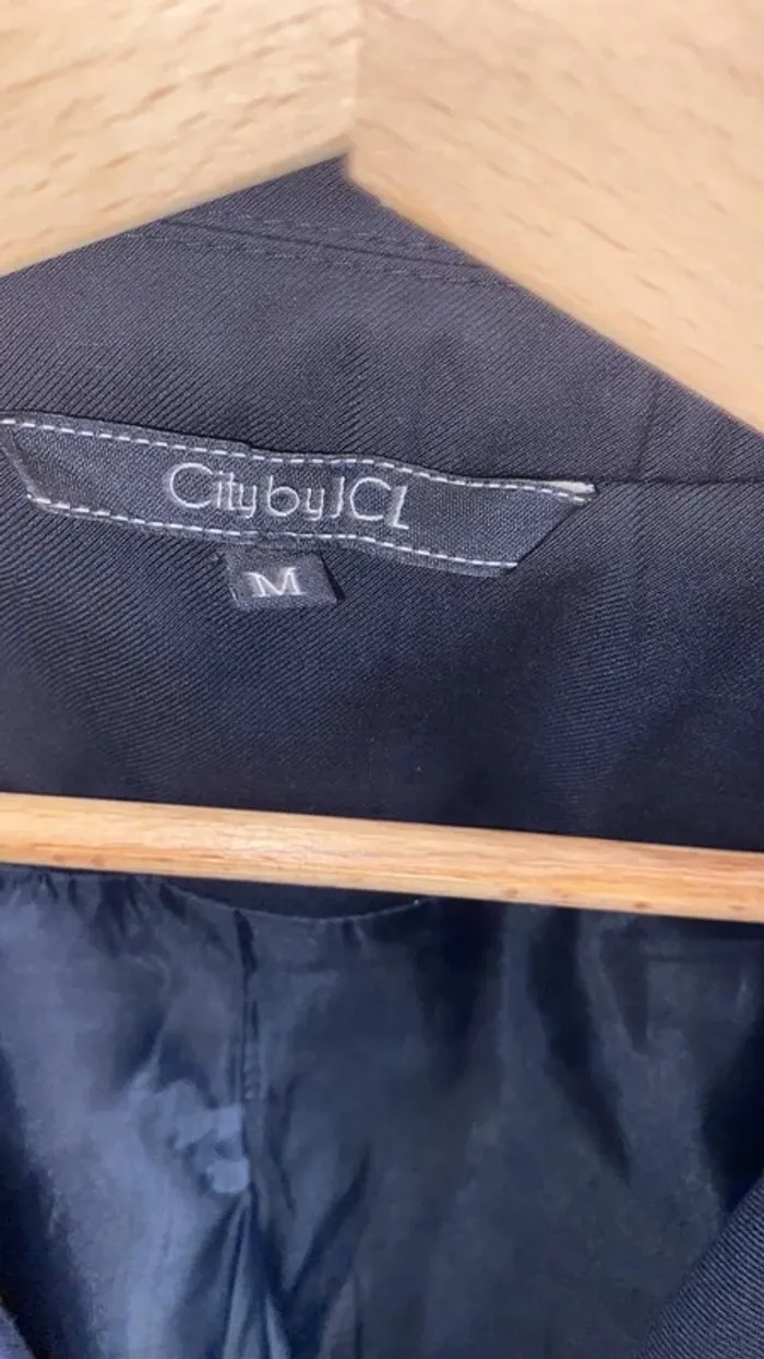 Veste blazer noir taille 38 la City by jcl ceremonie - photo numéro 4