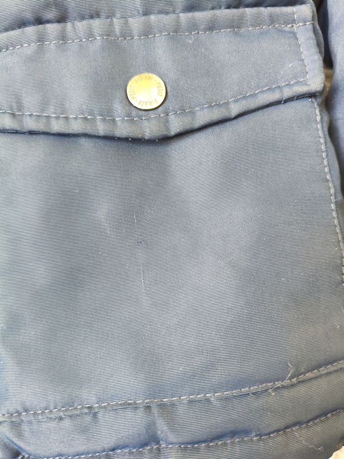 Parka doudoune garçon bleu marine avec capuche fourrée  Gémo taille 24 mois 🧥 - photo numéro 6