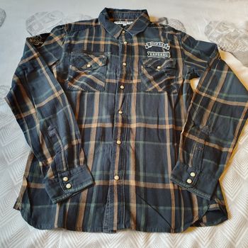Chemise ML kaporal de taille 16ans