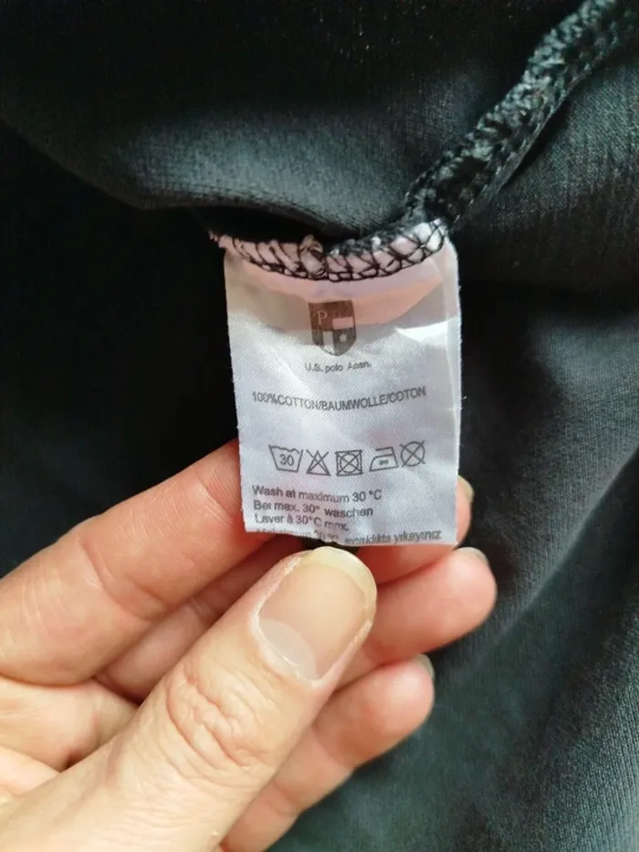 Polo US Polo Assn 2XL noir - photo numéro 5
