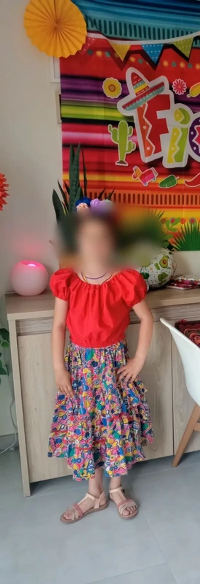 Robe inspiration Frida Kahlo