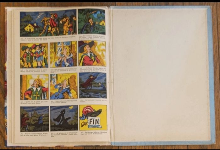 Ancien livre "Les trois mousquetaires" 1953 collection Fanfan - photo numéro 5