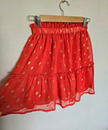 Jupe rouge Lili &lala taille s