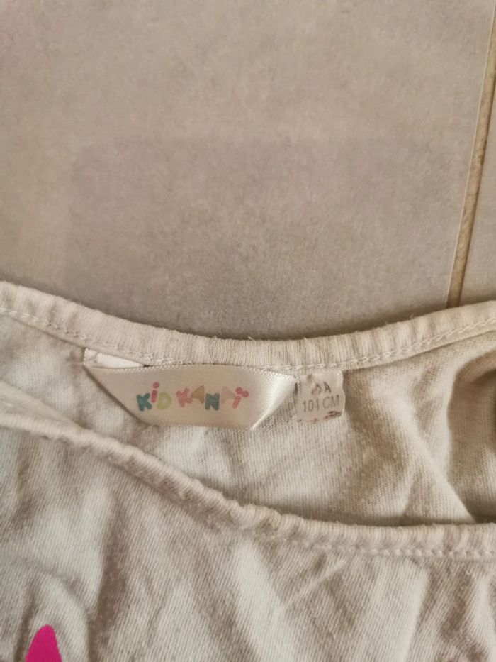 Tee-shirt manche courte 4ans kid kanai - photo numéro 2