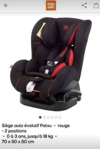 Siege auto - baby auto