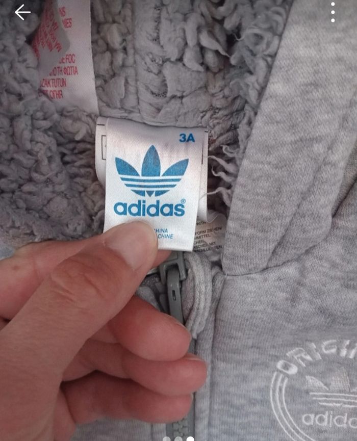 Veste polaire adidas 3 ans - photo numéro 3