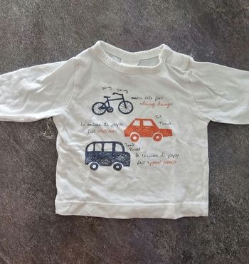 Tee shirt à manches longues