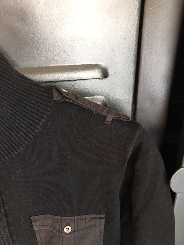 Gilet noir, taille L , camaïeu - photo numéro 5