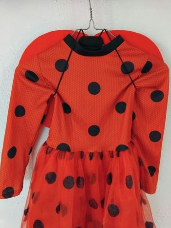 Ladybug Déguisement Miraculous Carnaval Fille 7 - 8 ans 🐞