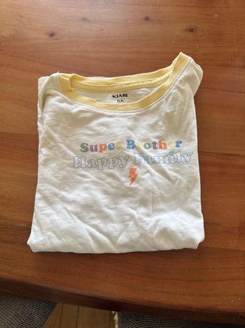 T-shirt happy family ( frère/brother)