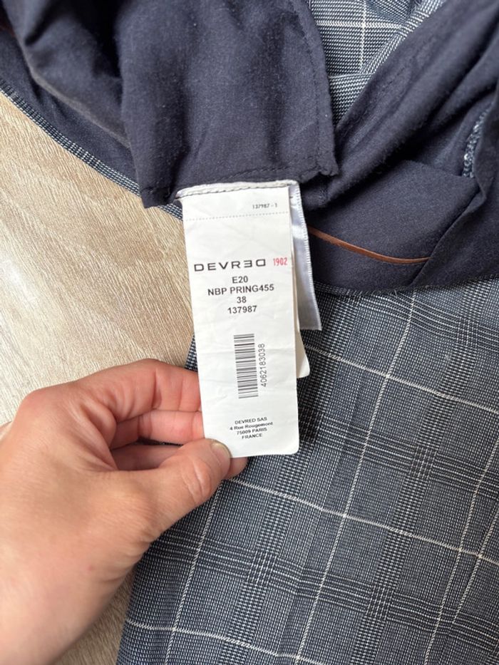 Pantalon costard devred taille 38 slim fit - photo numéro 6