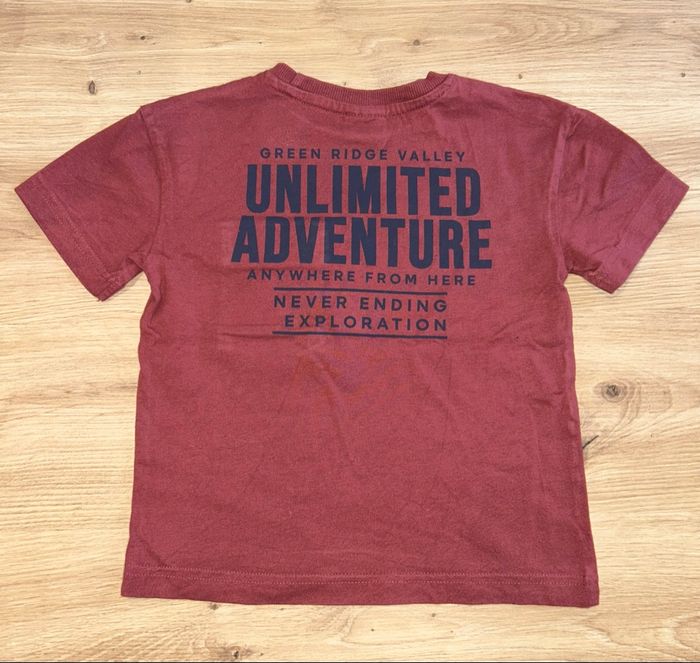 T-shirt bordeaux - photo numéro 2