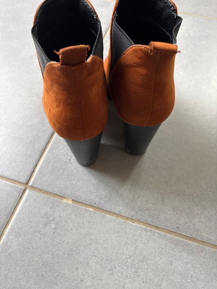 Bottines  beige - photo numéro 2