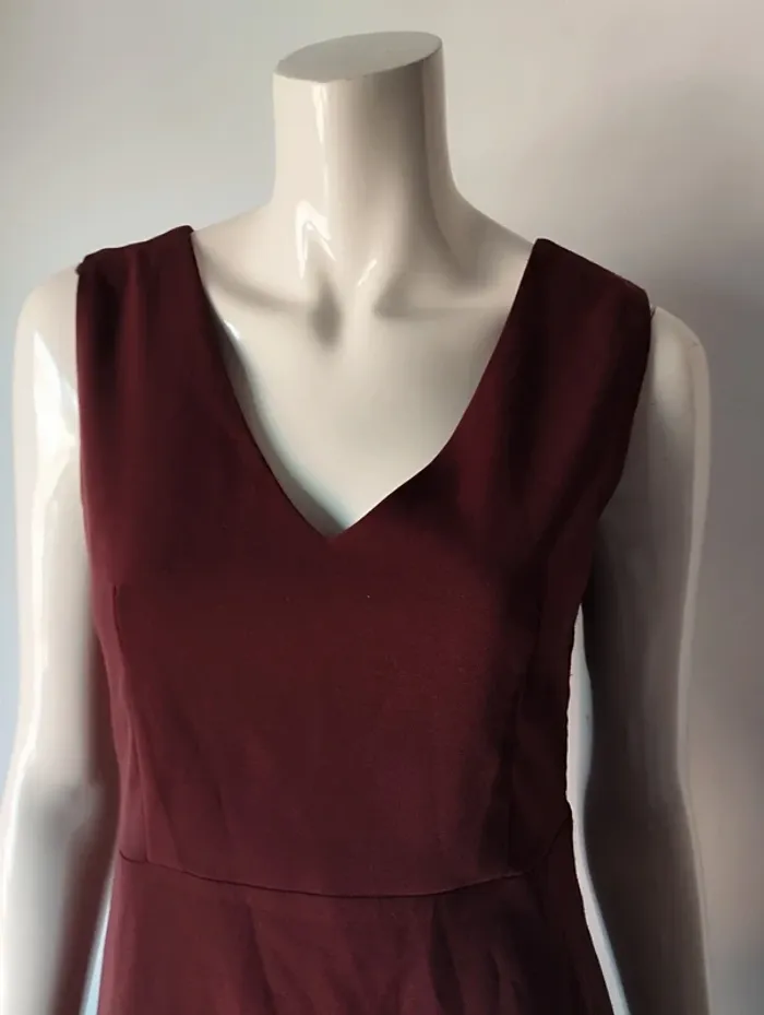 Robe Morgan taille 38 couleur lie de vin - photo numéro 2