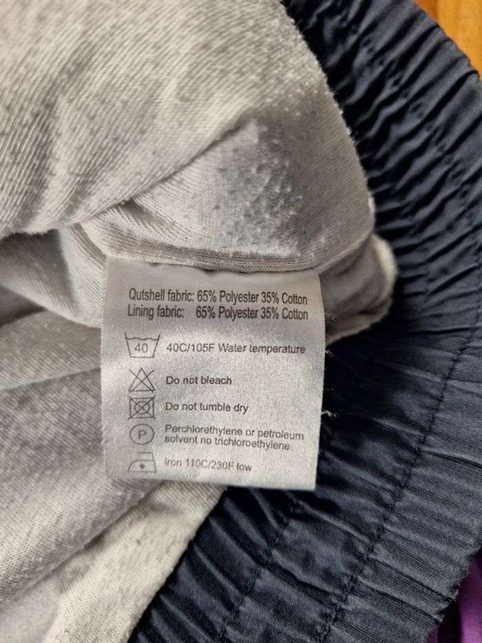 veste légère / Track jacket hummel / homme - taille 2XL / gris et rouge brodé (521) - photo numéro 10