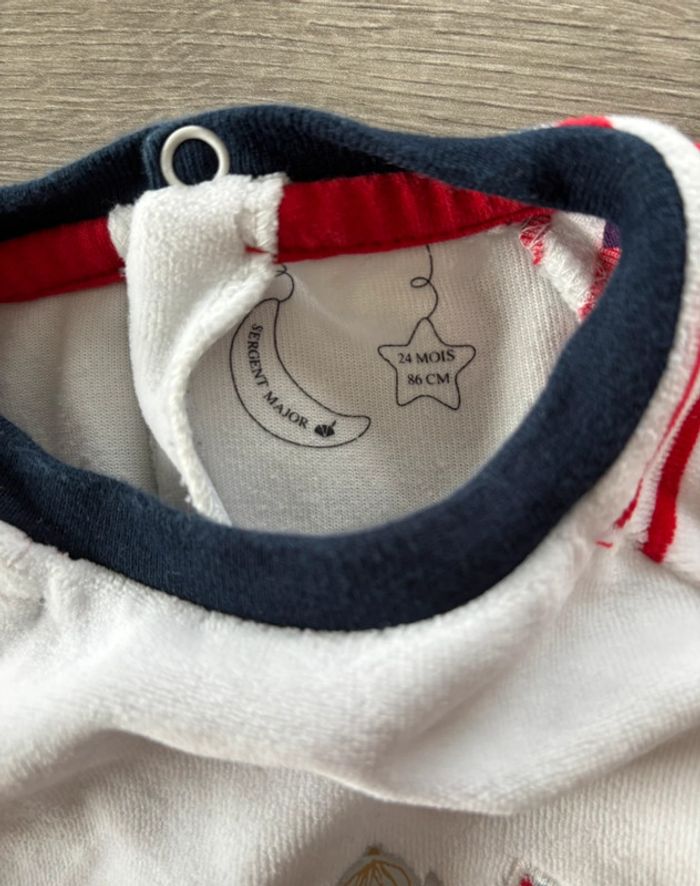 Pyjama 1 pièce Sergent Major 24 mois - photo numéro 2