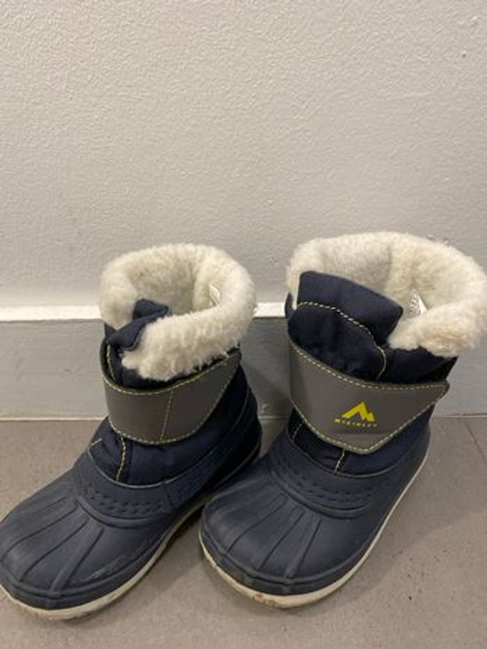 Bottes de neige chaudes imperméables taille 24/25 - photo numéro 2