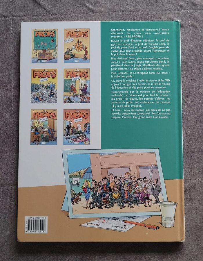 BD Les Profs - Tome 6 - Classe Touriste Pica (Illustrations), Erroc (Scénario) - photo numéro 5