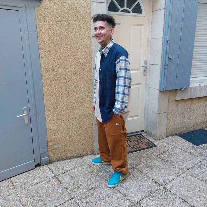 Chemise Vintage brodée XL - photo numéro 4