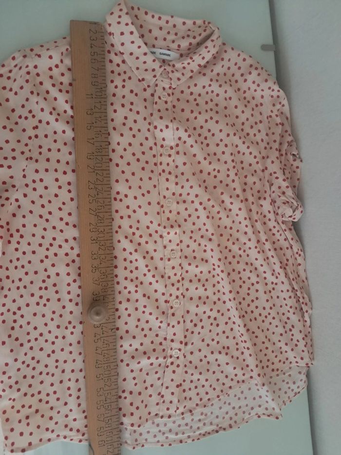 Samsoe samsoe chemise manches courtes blouse été T.36/38 - photo numéro 14