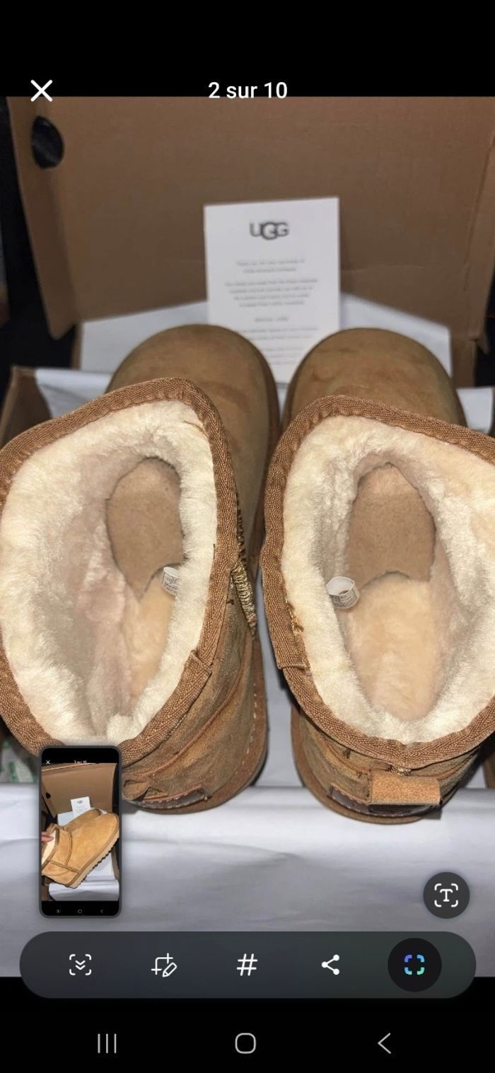 UGG Bottine mini camel 40 - photo numéro 2