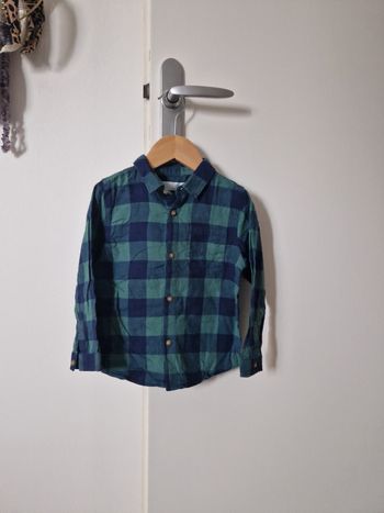 Chemise carreaux