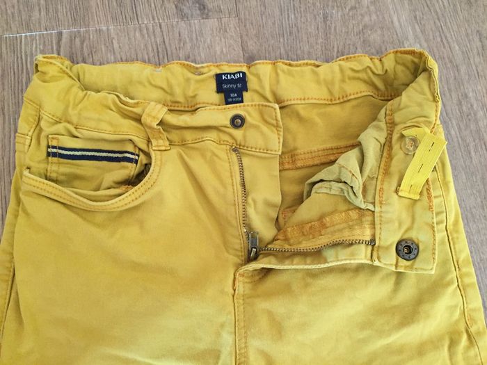 Slim jaune moutarde 10 ans - photo numéro 2