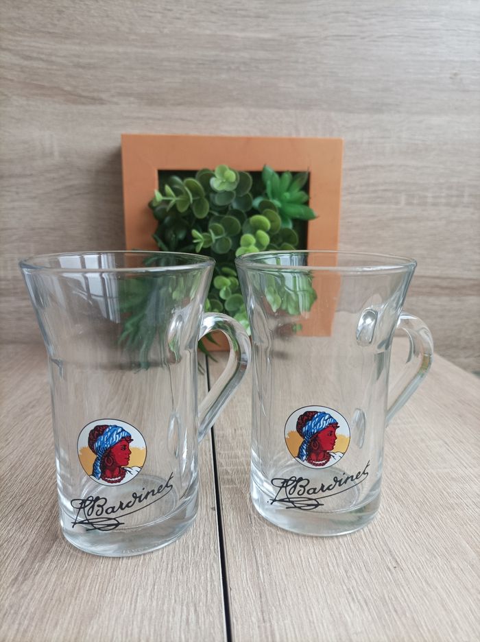 Lot 2 verres Bardinet - photo numéro 3