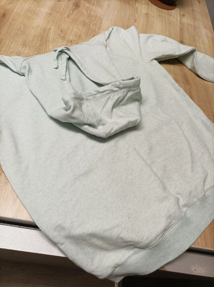 Sweat à capuche vert d'eau - photo numéro 4