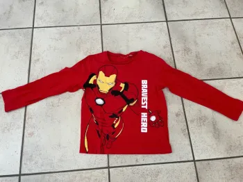 Teeshirt manches longues Iron Man 6ans