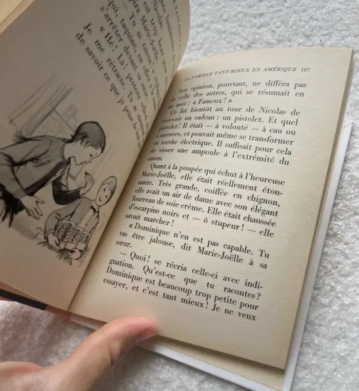 Bibliothèque rose  la famille tant mieux en Amérique - photo numéro 3