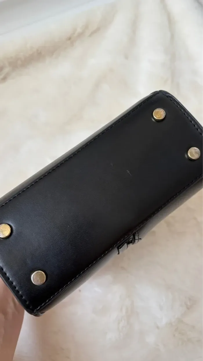 Petit sac à main noir Zara - photo numéro 6